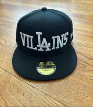 Load image into Gallery viewer, Embroidered Black New Era LA Dodgers Villains 59Fifty Fitted Cap