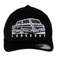 Load image into Gallery viewer, Fitted FlexFit Hat - Nova Wagon Longroof Embroidery Hat