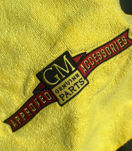 GM Accessories Embroidered Microfiber Towel