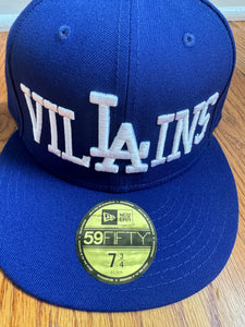 Embroidered New Era LA Dodgers Villains 59Fifty Fitted Cap