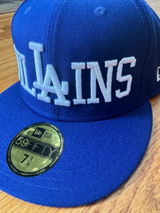 Embroidered New Era LA Dodgers Villains 59Fifty Fitted Cap