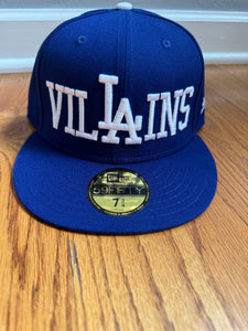 Embroidered New Era LA Dodgers Villains 59Fifty Fitted Cap