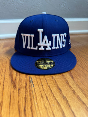 Embroidered New Era LA Dodgers Villains 59Fifty Fitted Cap