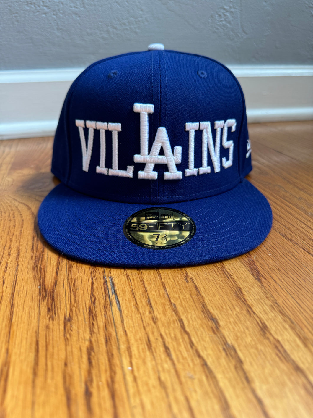 Embroidered New Era LA Dodgers Villains 59Fifty Fitted Cap