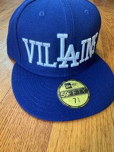 Embroidered New Era LA Dodgers Villains 59Fifty Fitted Cap